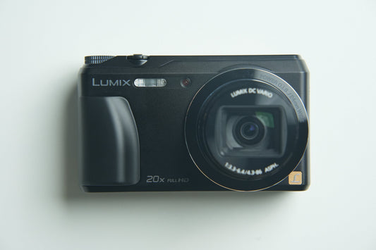 LUMIX TZ55 Flip Screen Digital Camera - Black