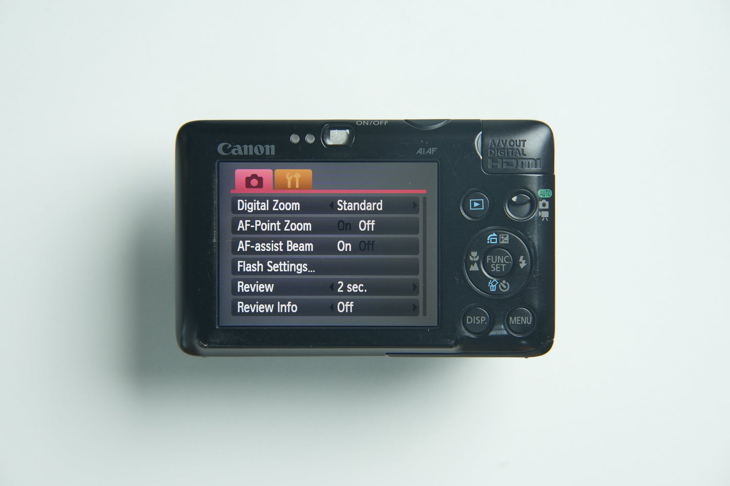 Canon IXUS 100 IS Digital Camera - Black