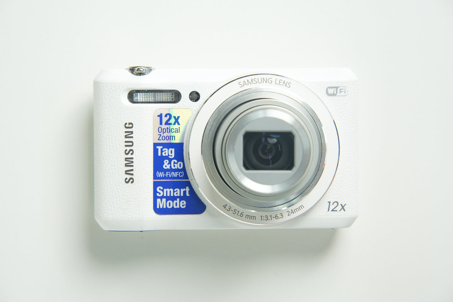 Samsung WB35F Digital Camera - Matte White