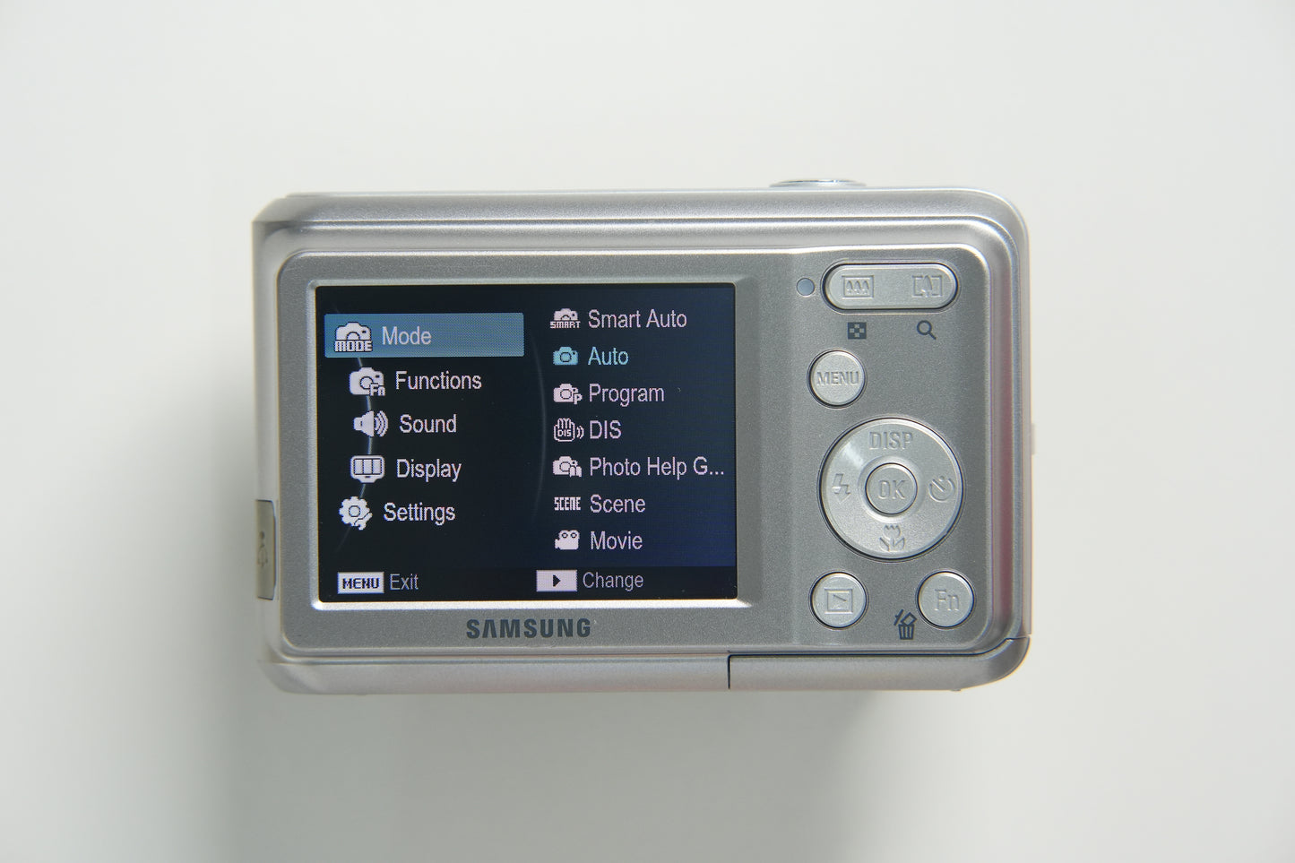 Samsung ES20 Digital Camera - Metallic Silver