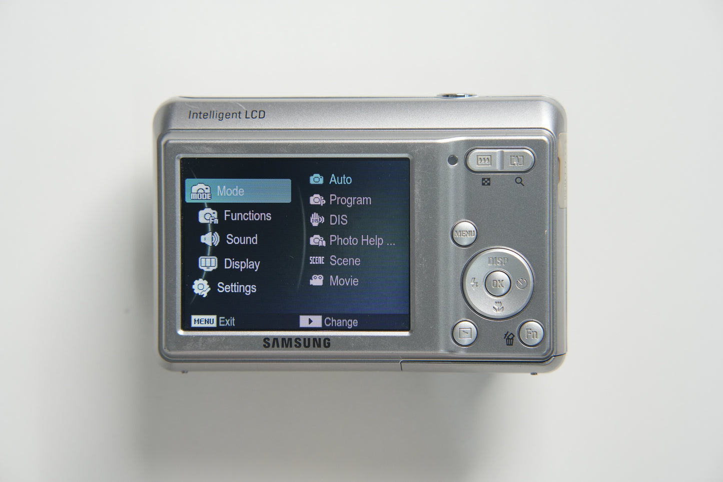 Samsung ES15 Digital Camera - Metallic Silver