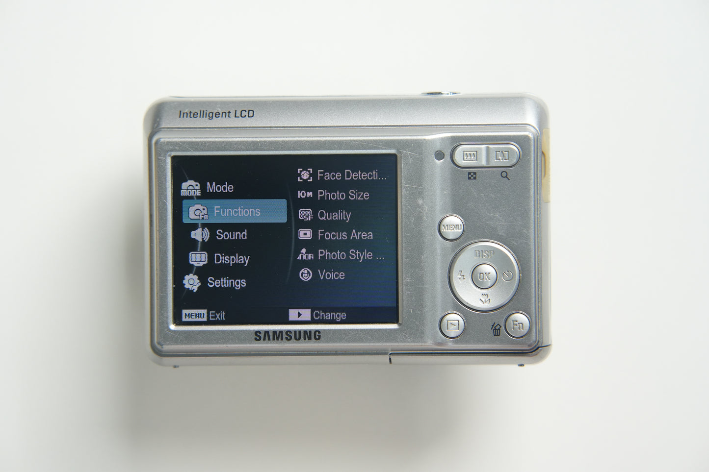 Samsung ES15 Digital Camera - Metallic Silver