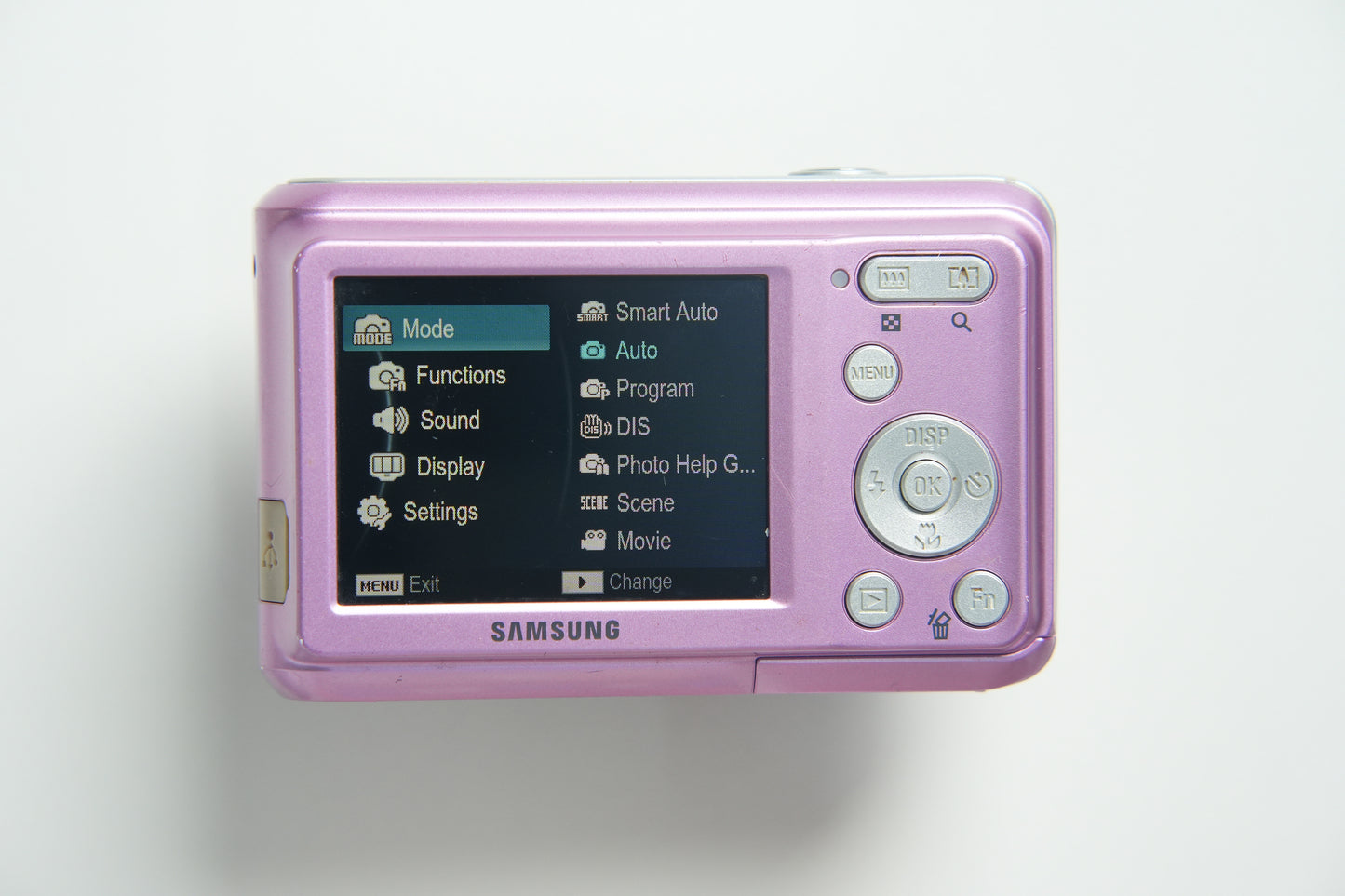 Samsung ES20 Digital Camera - Metallic Pink