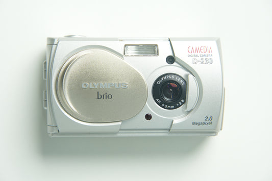 Olympus Brio D230 Digital Camera - Matte Silver