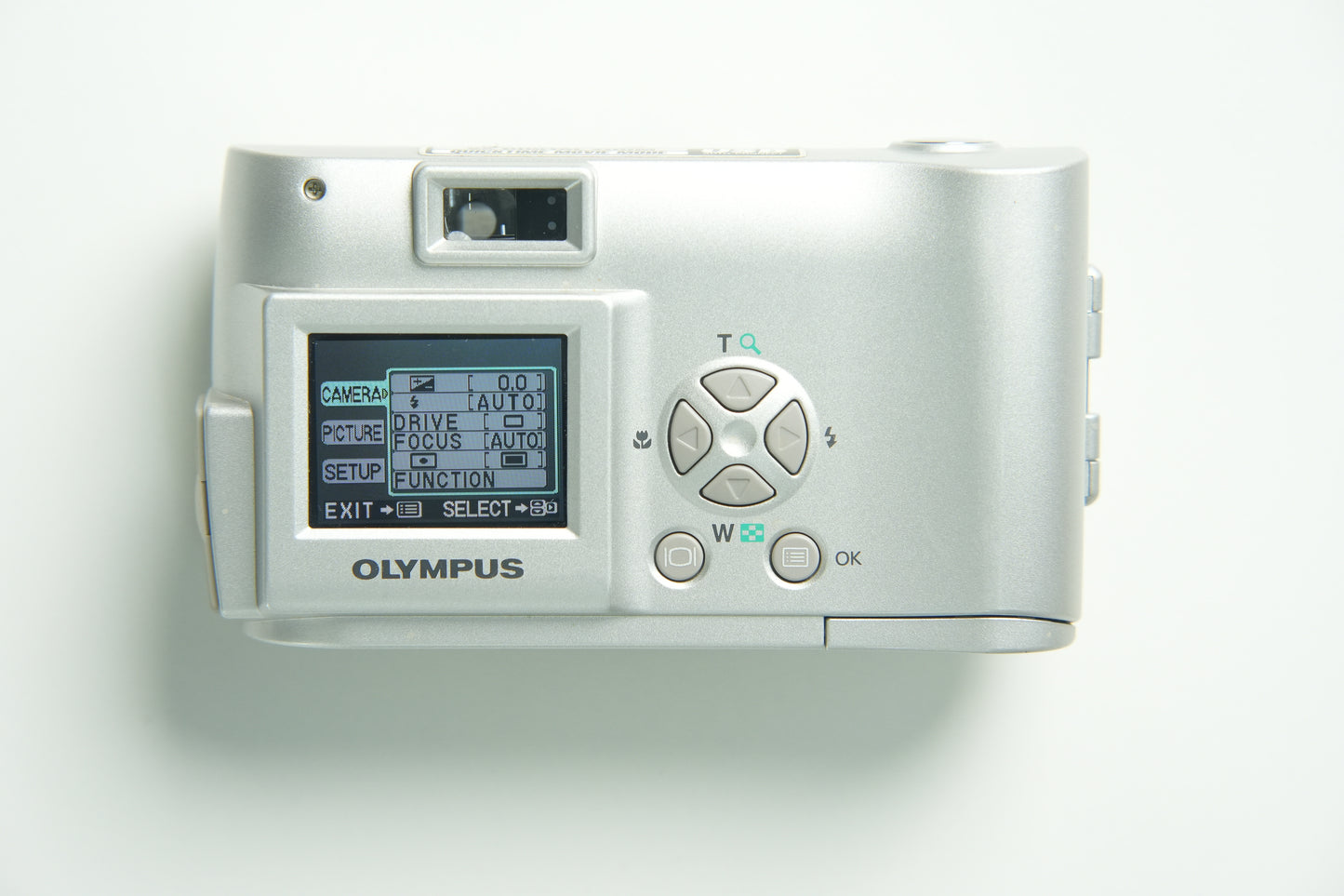 Olympus Brio D230 Digital Camera - Matte Silver