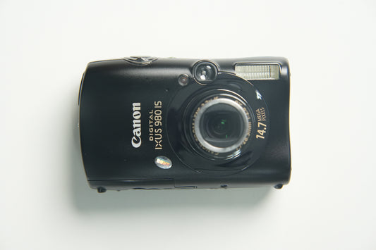 Canon Ixus 980 IS Digital Camera - Matte Black