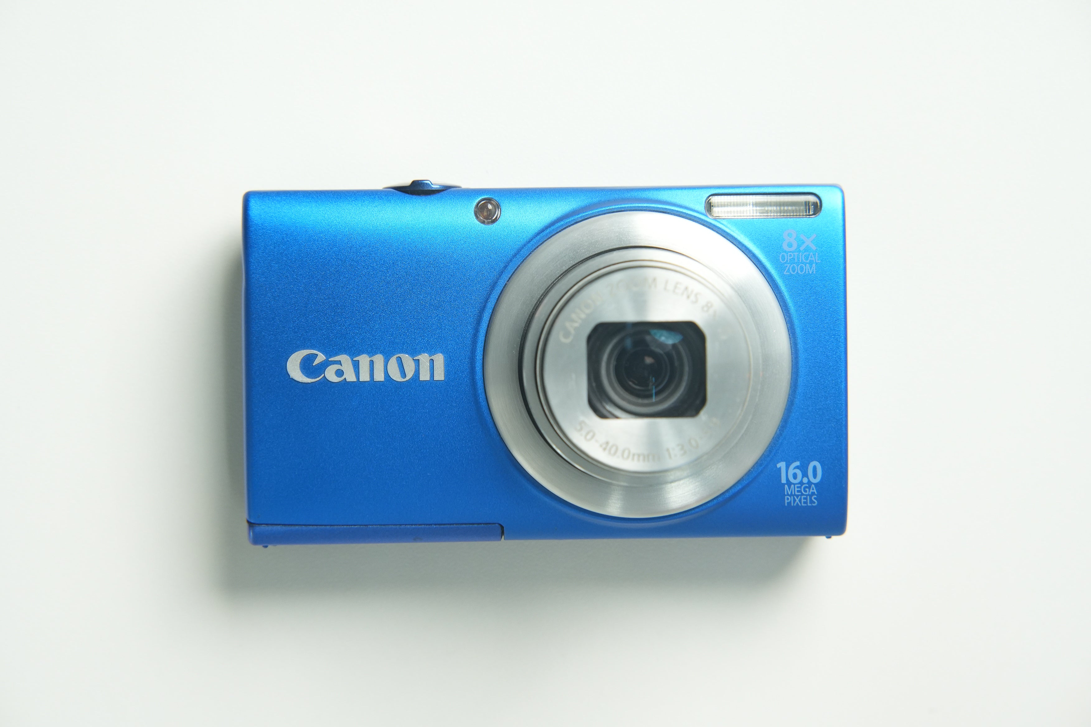 Blue Canon Powershot digital 2024 Camera