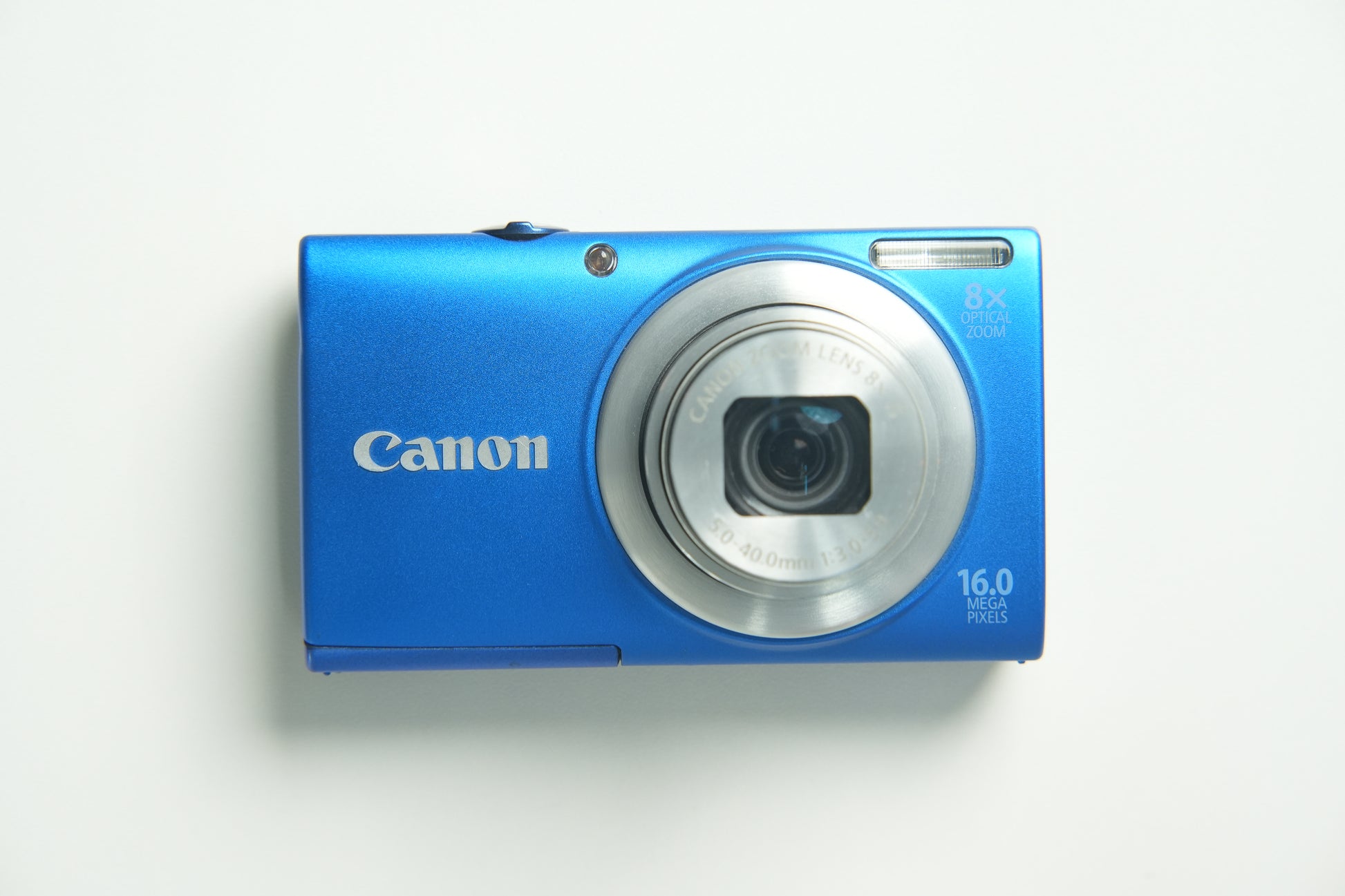 Canon PowerShot A4000IS Digital Camera Matte Blue – ShutterHouse