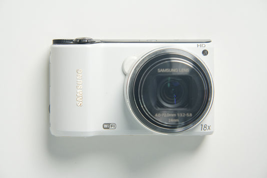 Samsung WB200F Digital Camera - Matte White