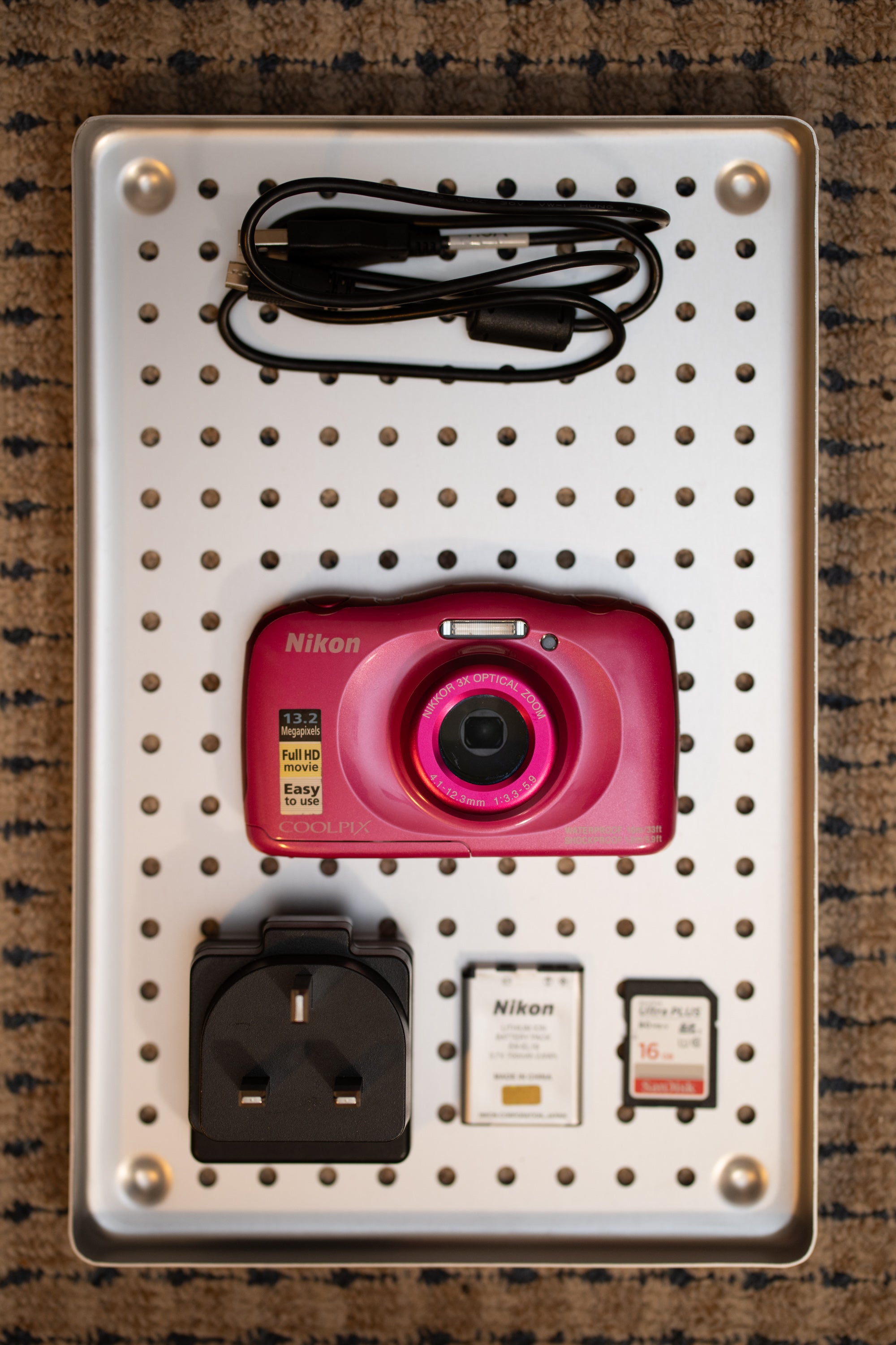 Nikon Coolpix W100 Digital Camera - Barbie Pink